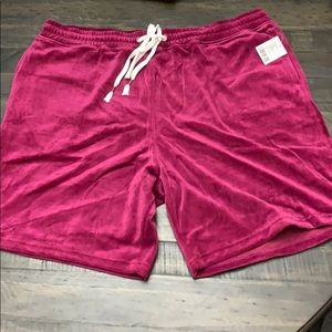 Men’s Velvet Lounge Shorts